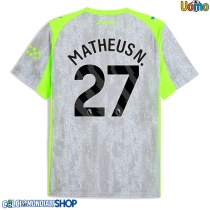 Maglie da calcio Manchester City Matheus Nunes #27 Terza Maglia 2025-26 Manica Corta